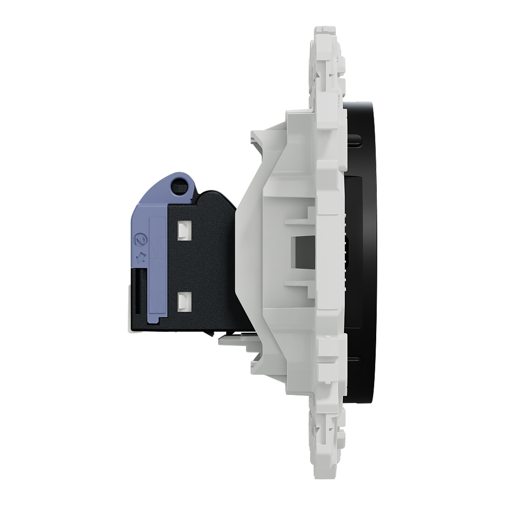 Odace prise RJ45 cat.6 UTP noir